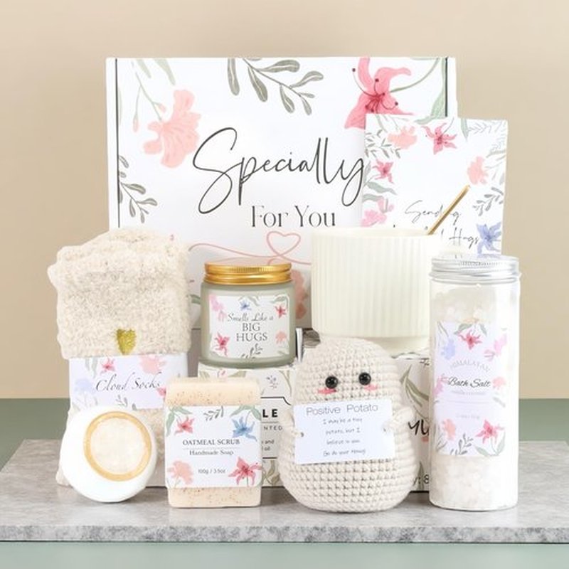 Get Well Soon Gifts Baskets for Women Self Care Gifts, Spa Care Package After Surgery Gifts for Women,Inspirational Sympathy & Thinking Of You Gift for Women,Her,Friends,Mom,Sister