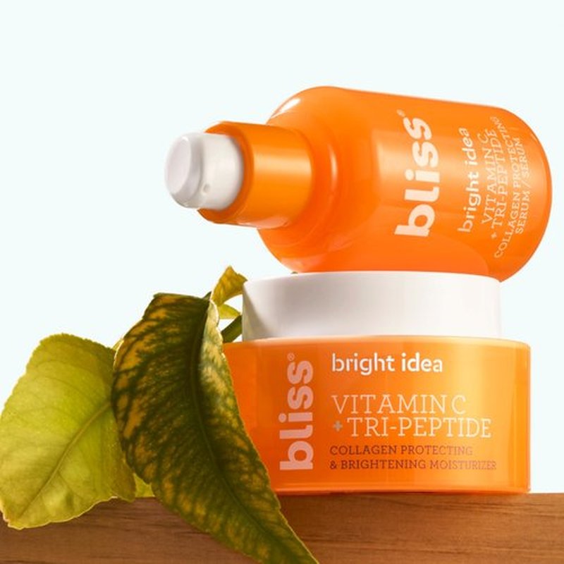 Bliss Vitamin C Brighten Up Moisturizer + Serum Duo - Brightening & Hydrating - All-Day Moisture, Daily Use - Clean - Vegan & Cruelty-Free