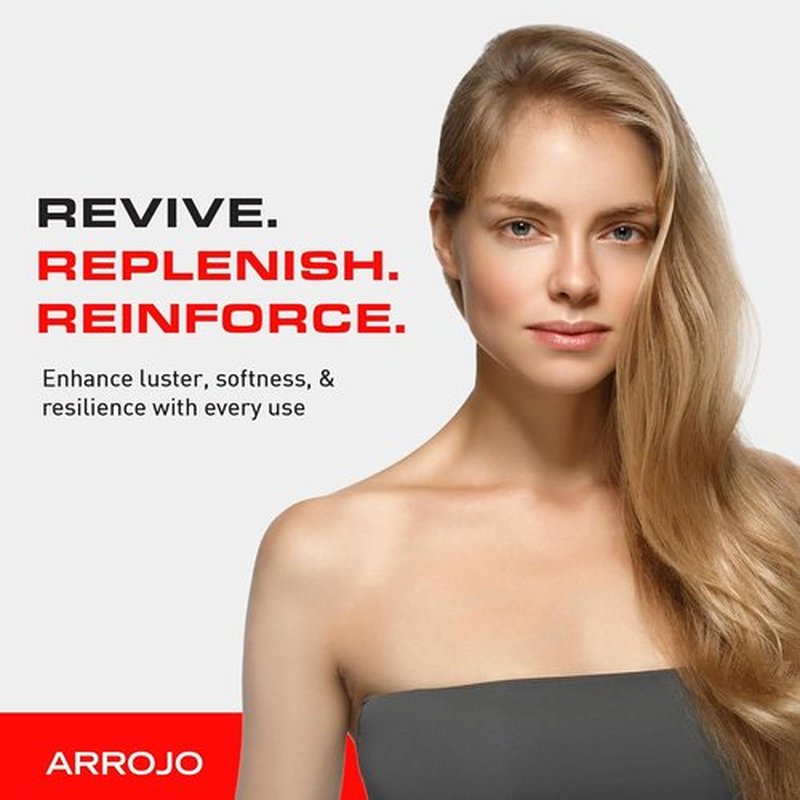 Arrojo Hair Repair Treatment - 5.1 Fl Oz | Cruelty-Free Keratin Conditioner Mask for Dry, Damaged Hair