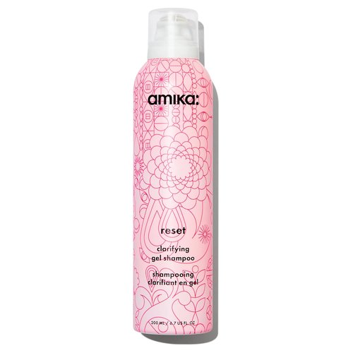 Amika Reset Clarifying Gel Shampoo - Deep Cleanse & Remove Product Buildup | 200ml