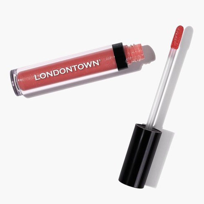 LONDONTOWN Lip Gloss - Dainty Sun Kissed Coral | Deep Hydrating High Shine Sheer Tint Balm