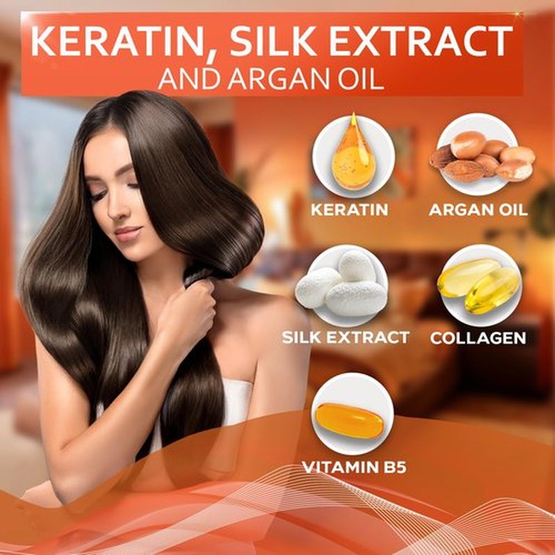 **Regine Switzerland Keratin Shampoo & Conditioner Set - Sulfate & Paraben Free | Salon-Quality Treatment for All Hair Types**