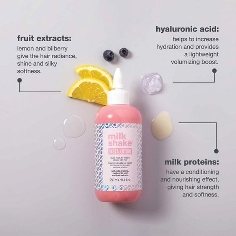 Milk_Shake Insta Lotion - Rinse-Out Liquid Mask for Deep Hydration | 8.45 Fl Oz