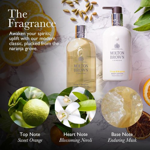 Molton Brown Orange & Bergamot Body Wash 10 fl. oz.