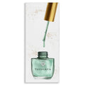 Stupell Industries Makeup Nail Polish Brush Cyan Gold Fashion, Design by Artist Ziwei Li Wall Art, 13 x 30, Canvas