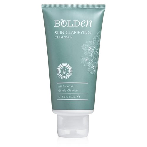 BOLDEN Skin Clarifying Cleanser - pH-Balanced Sulfate-Free Foaming Gel for Oily Skin | 5.1 Fl Oz