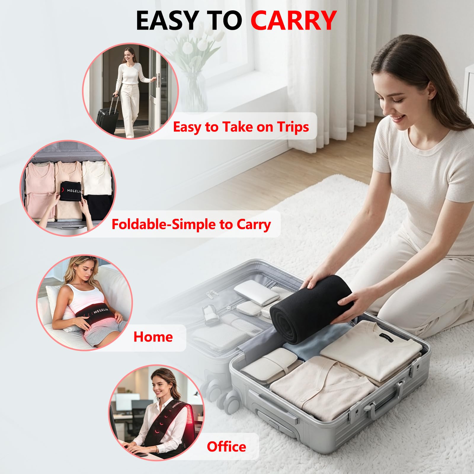 Megelin TheraLux Light Therapy Belt