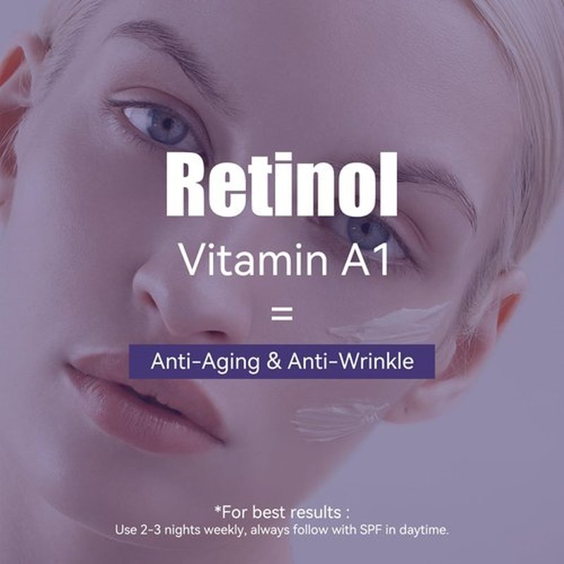 Retinol Collagen Instant Face Lift Cream for Face, Neck Firming Tightening Anti Aging Wrinkle Repair Serum for Neck & Décolleté, Hyaluronic Acid Moisturizer for Women & Man 2.0 FLoz