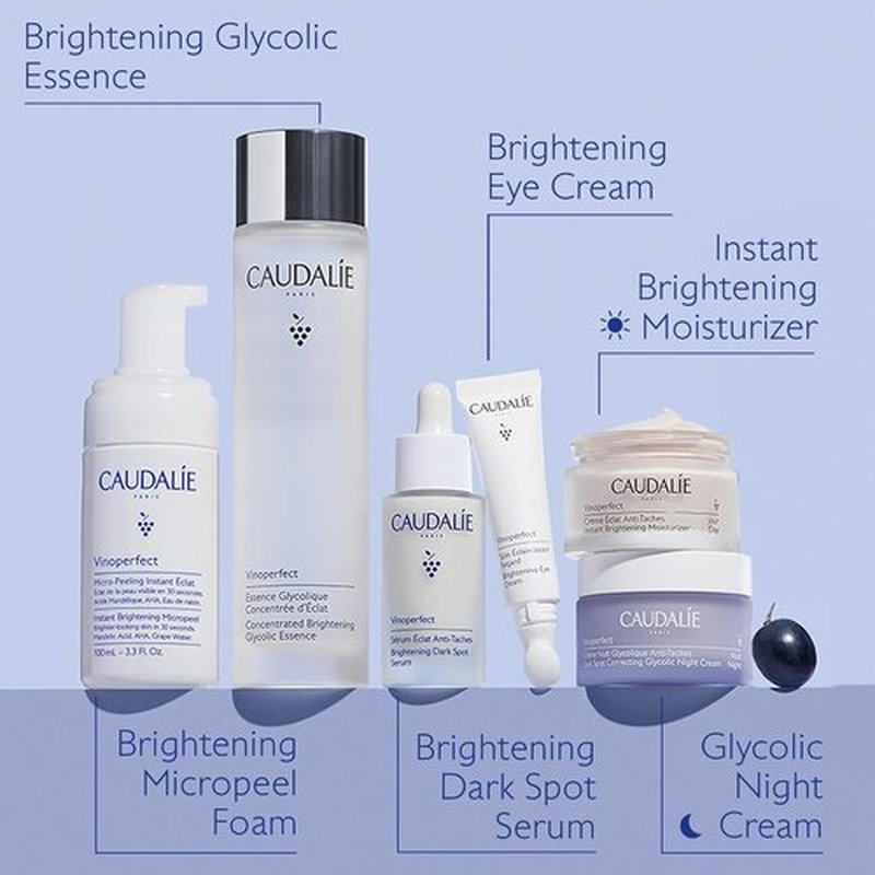 Caudalie Vinoperfect Night Cream - Dark Spot Brightening Glycolic Formula | 1.6 Fl. Oz