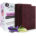 iHeart Citrus Lemon Soap Bar (2 Packs) with Lemon, Orange, and Shea Butter for a Rich Creamy Lather - Face & Body Wash - Envelops your Skin in a Burst of Refreshing Aroma