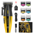 VGR 285 Fresh Fade Hair Clippers for Men, 9000RPM Professional Barber Clippers for Hair Cutting, Cordless Small Hair Trimmer Lightweight Versatile Barber Kit with 6 Magnetic Guide Combs, LED Display