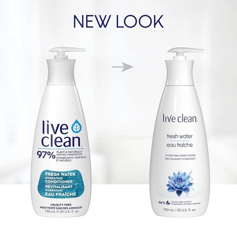 Live Clean Freshwater Conditioner - Nourishing Formula for Healthy Hair | 750 ML