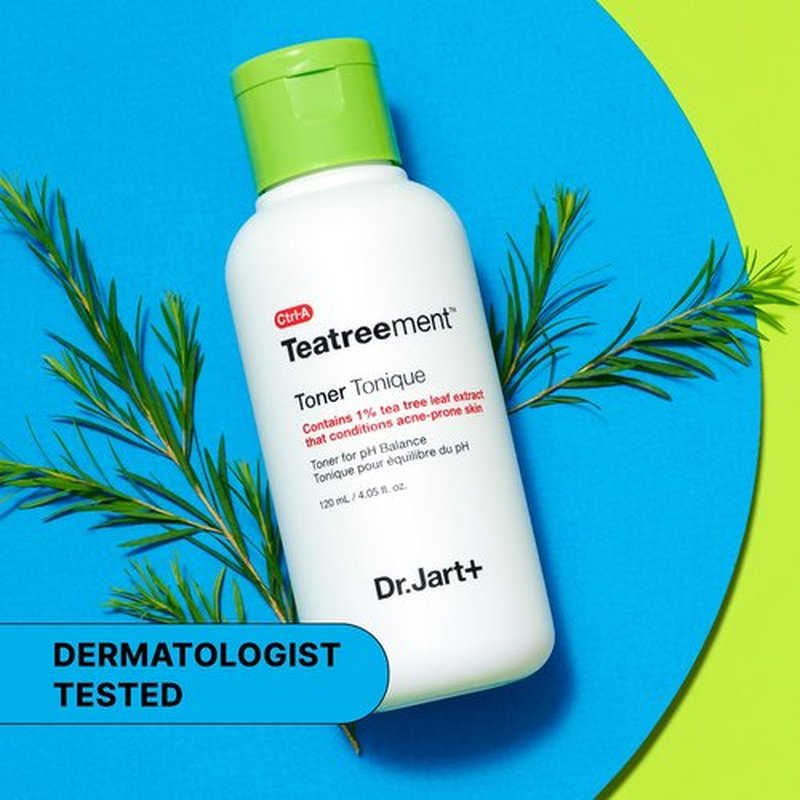 Dr.Jart+ Teatreement Face Toner for Oily Skin - Korean Skincare, 4.05 Fl Oz