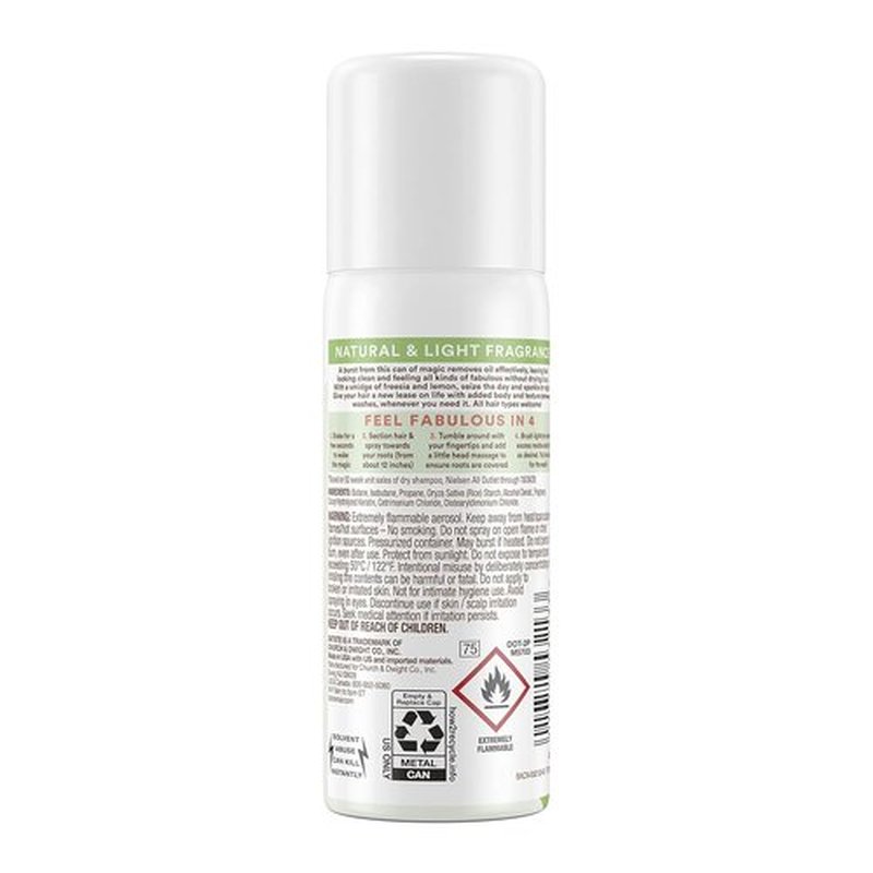 Batiste Dry Shampoo - Bare Mini Travel Size (1.06 oz) | Pack of 3 for Fresh, Clean Hair