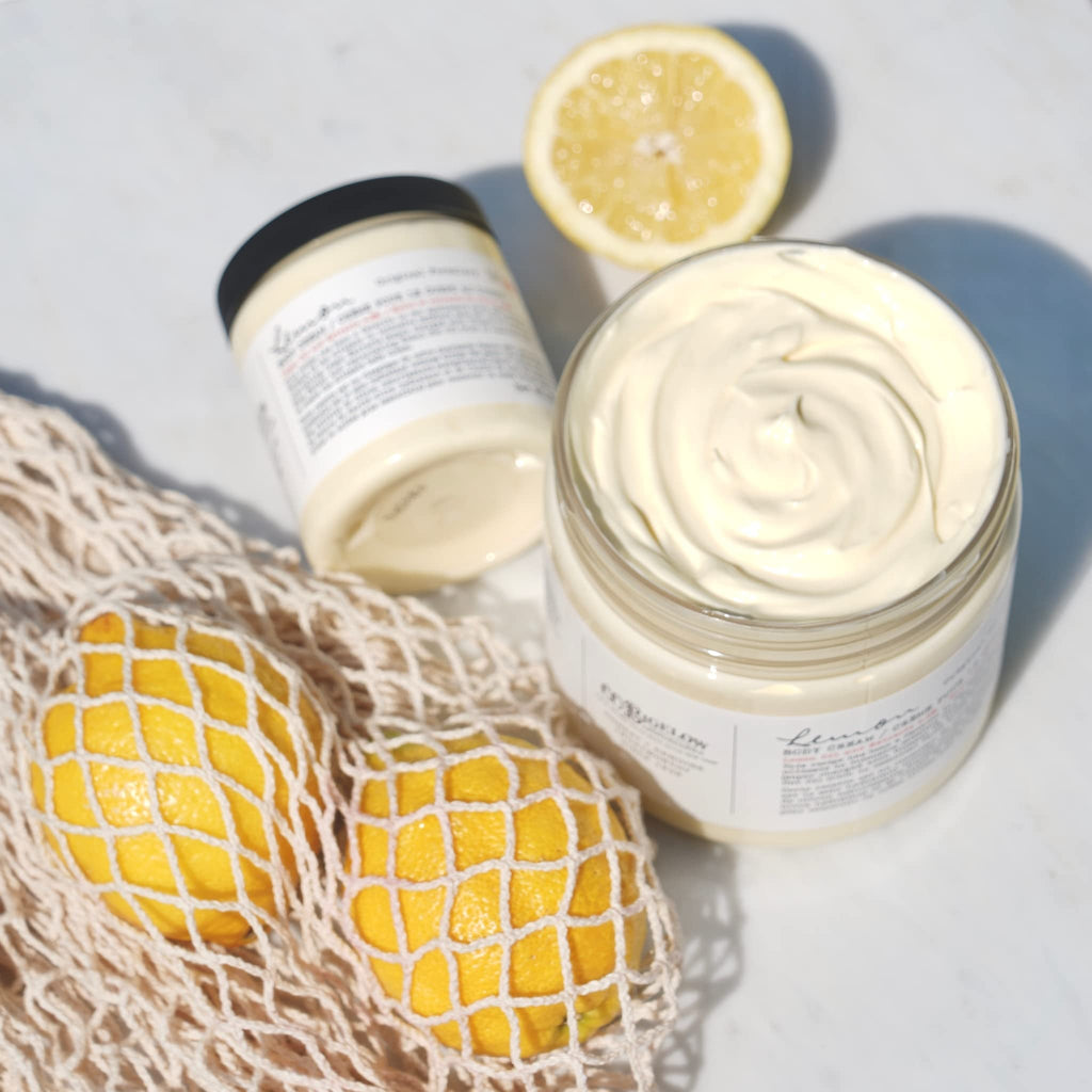C.O. Bigelow Lemon Body Cream, Lotion for Dry Skin with Shea Butter & Lemon Extract, Moisturizing Body Lotion and Hand Treatment, 32 oz