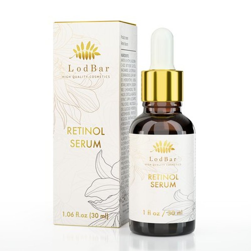 Lodbar Retinol Serum For Face,Bakuchiol Retinol Rejuvenation Advanced Anti-aging Face Serum With Bakuchiol, Niacinamide, Vitamin C, Gentle, Fast-absorbing Formula For Smoother,Brighter & Hydrated Skin