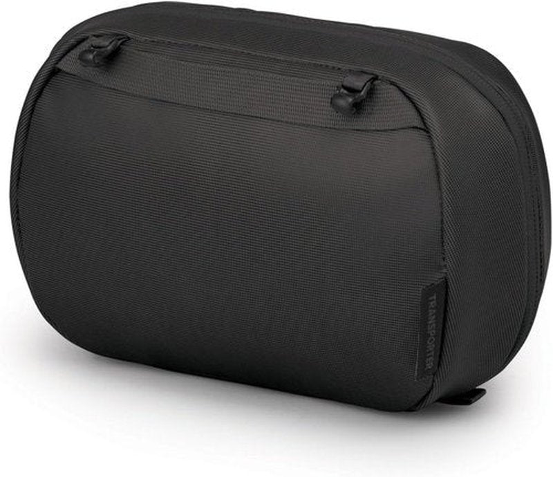 Osprey Transporter Large Toiletry Kit - Durable Travel Organizer in Black Color