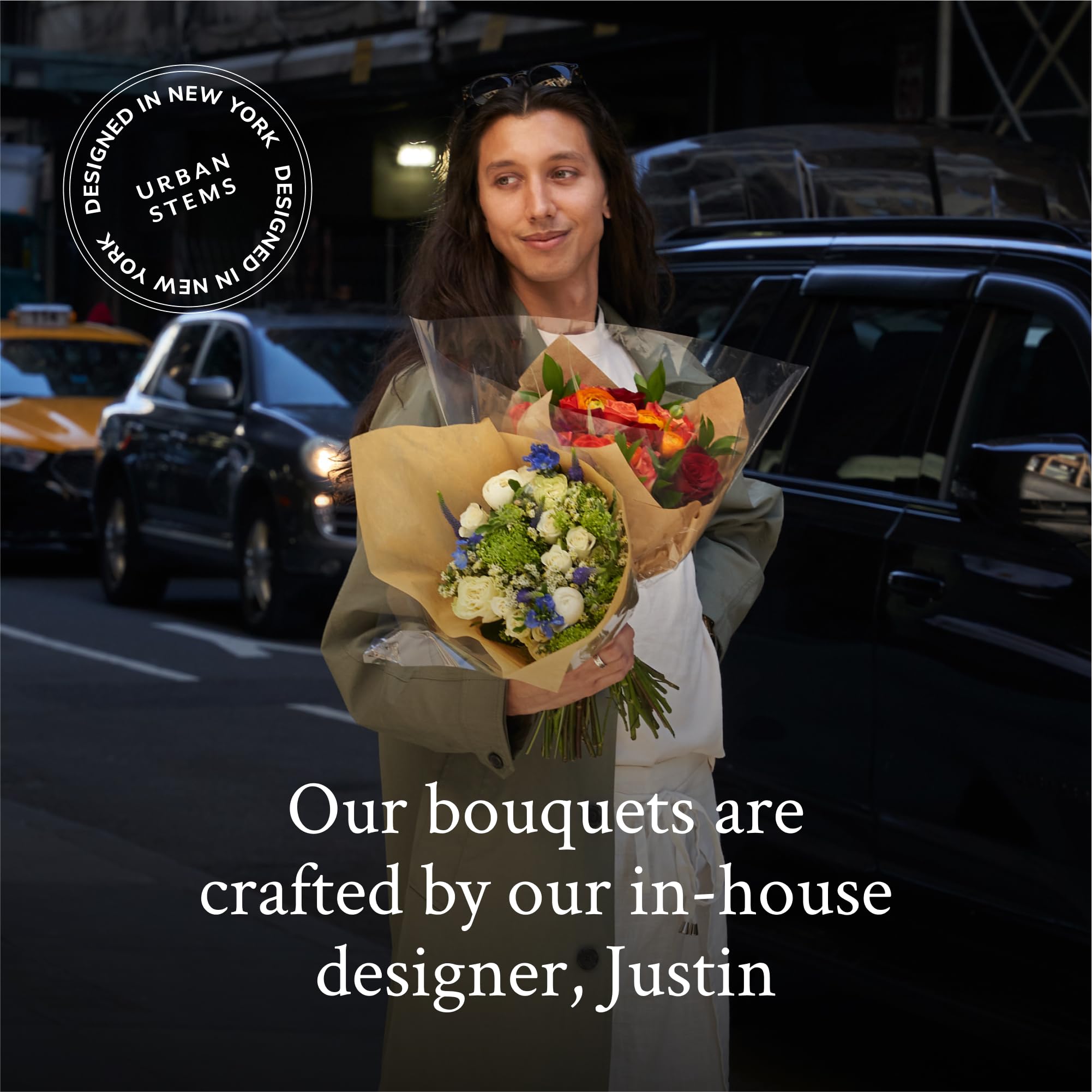 UrbanStems – The Juliet Bouquet (No Vase) – Fresh Flowers for Delivery – Gift for Birthday, Congratulations, Friendship, Thinking of You
