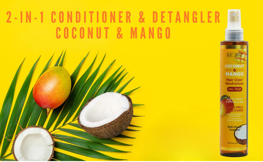 Next Image Coco-Mango 2-in-1 Conditioner & Detangler 8 oz