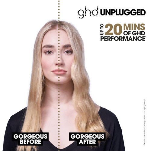 GHD Unplugged Styler - Cordless Flat Iron for Effortless Styling Anywhere