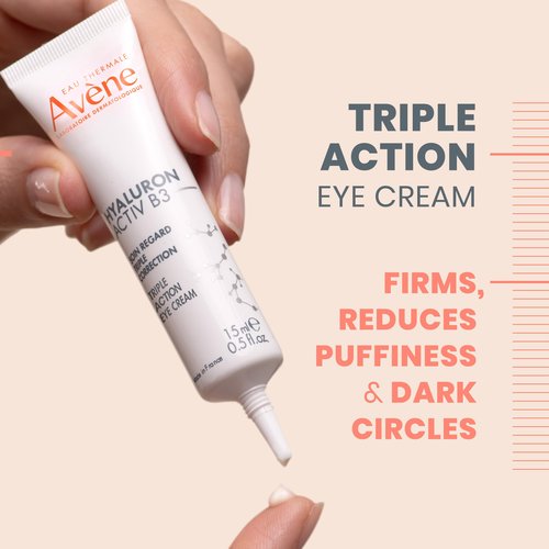 Avène Hyaluron Activ B3 Triple Correction Eye Cream, 0.5 Fl Oz