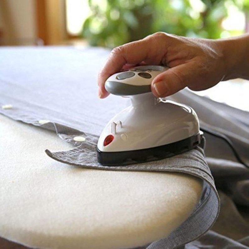 Ivation Mini Travel Iron - Dual Voltage Compact Design with Non-Stick Ceramic Soleplate | Heats in 15 Seconds