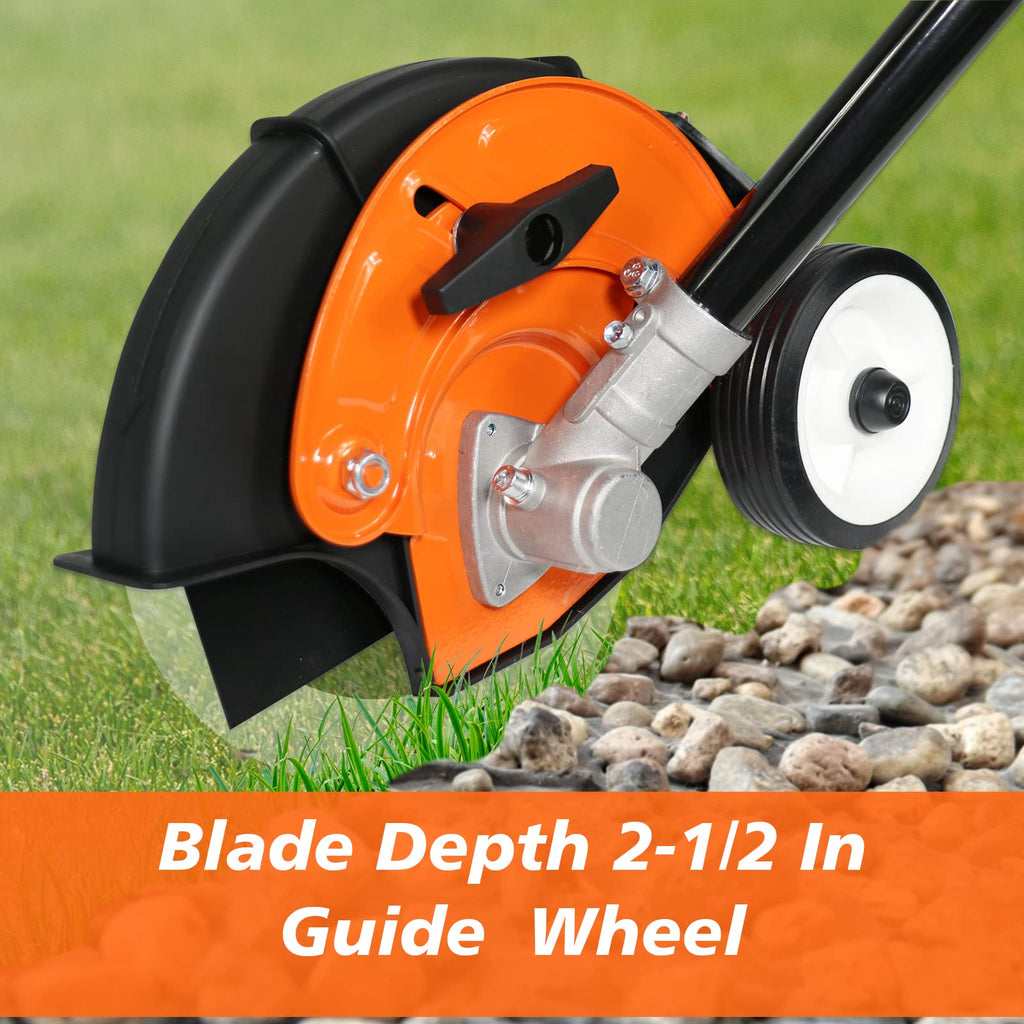 VIYUKI 9-Inch Cutting Blade Lawn Edger Universal Attachment for More Brands of Powerheads