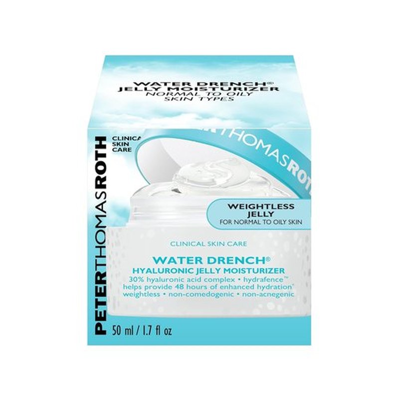 Peter Thomas Roth | Water Drench® Hyaluronic Jelly Moisturizer | Fragrance-Free, Non-Comedogenic, 1.7 oz