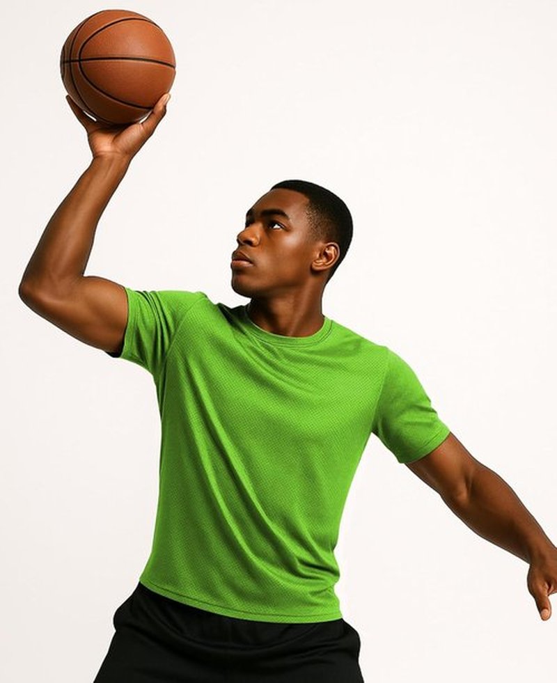 American Heaven Men's Crew Neck Mesh T-Shirts - Dry Fit Athletic Gym Tops | Multi-Pack Colors