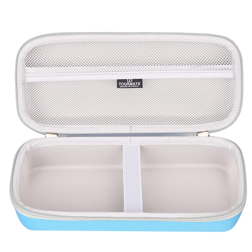 Tourmate Hard Case for Waterpik Cordless Express Water Flosser,Travel Case for White WF-02 (Only Box) (Blue)