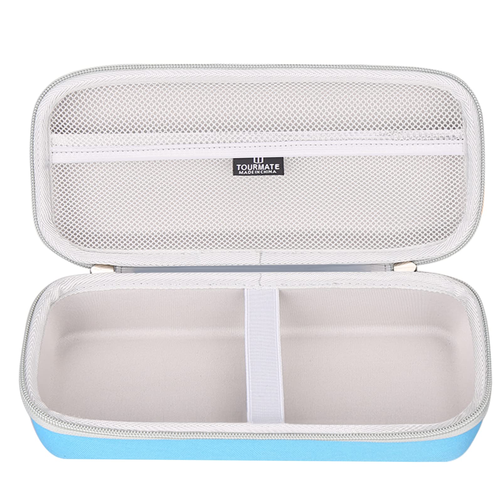 Tourmate Hard Case for Waterpik Cordless Express Water Flosser,Travel Case for White WF-02 (Only Box) (Blue)