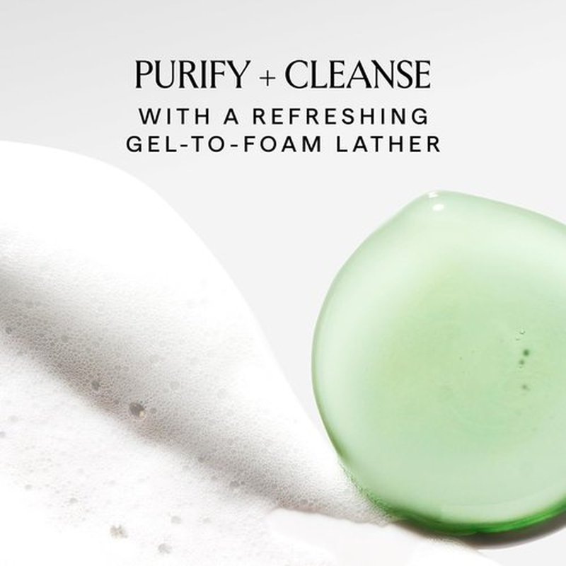 HERBIVORE Aquarius BHA Cleanser - Deep Cleansing & Gentle Exfoliation for Oily-Combination Skin | 3.3 oz Vegan Formula