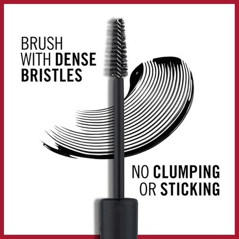 Rimmel Extra Super Lash Mascara - Intense Black Volume & Length | 0.27 Fl Oz