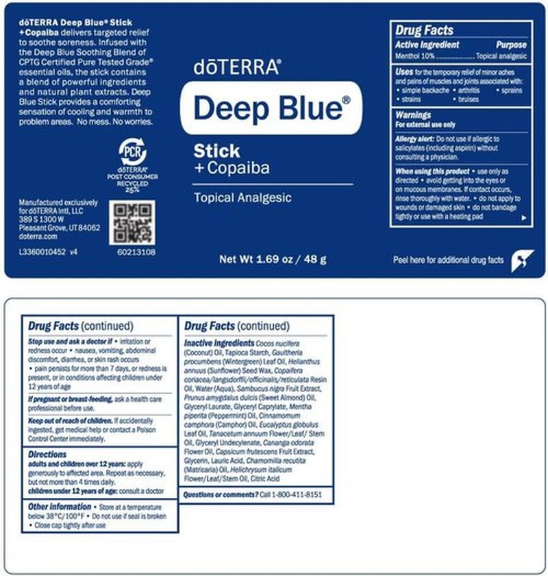 doTERRA Deep Blue Stick - Soothing Pain Relief | Convenient 2-Pack for Easy Use