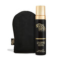 Bondi Sands Liquid Gold Self Tanning Foam - Lightweight Sunless Formula + Reusable Application Mitt