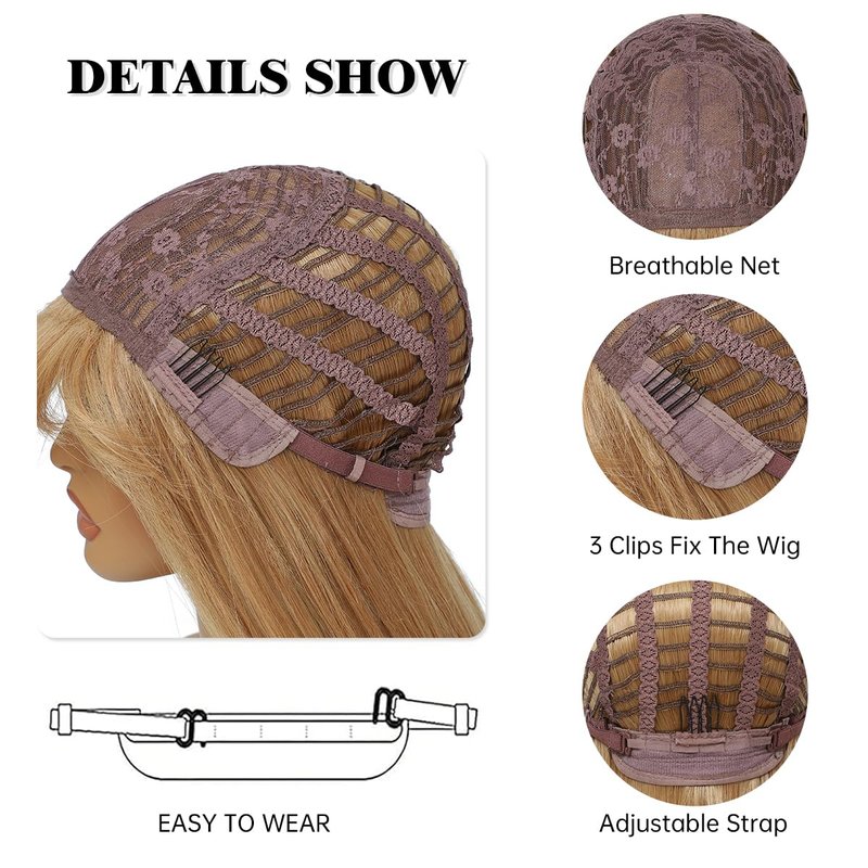 YKHJH 40 Inch Black Synthetic Wig Long Straight Wigs Synthetic Hair,Heat-Resistant Fiber Glueless Wig for Cosplay Daily Wear （Black）