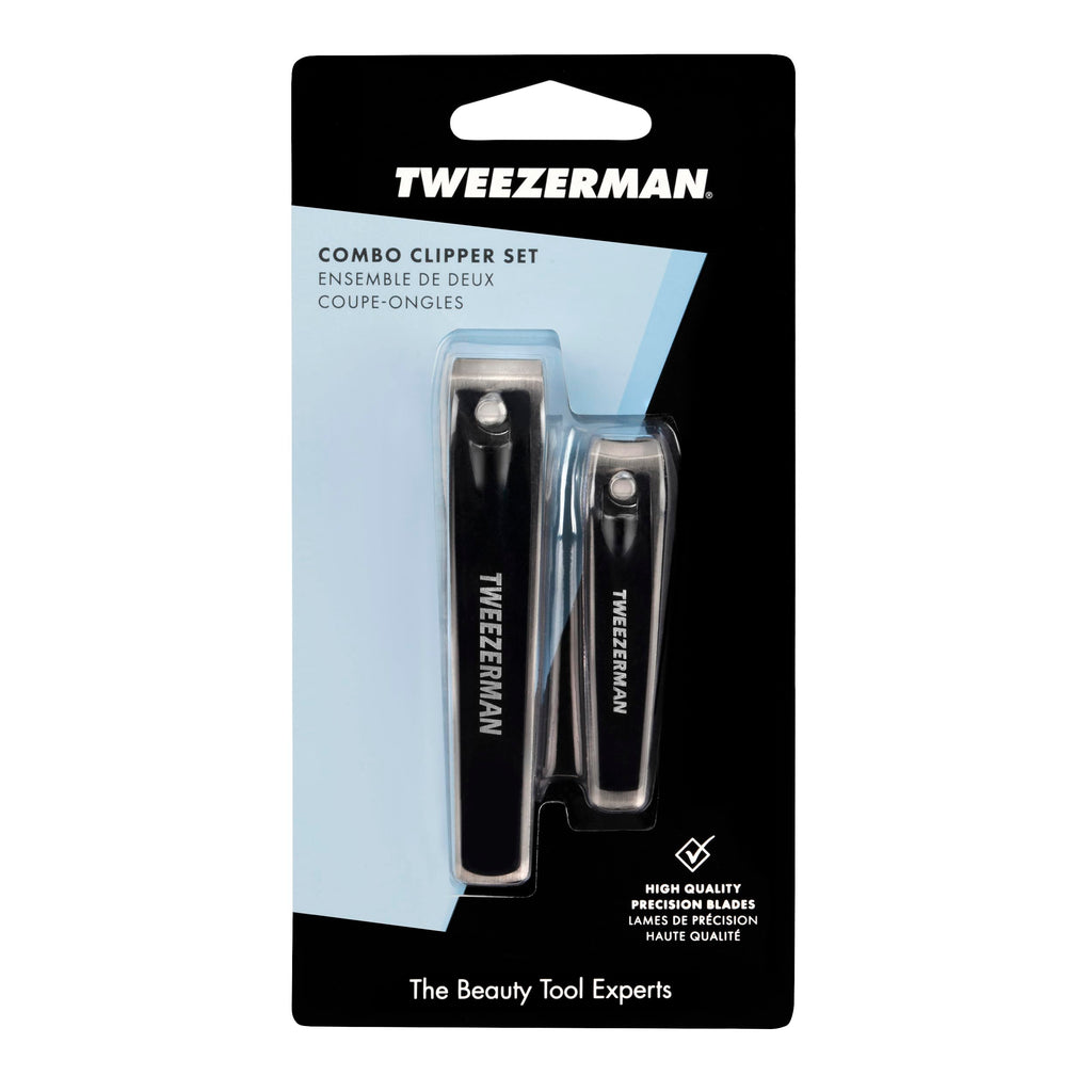 Tweezerman Combo Clipper Set Black/Stainless Steel