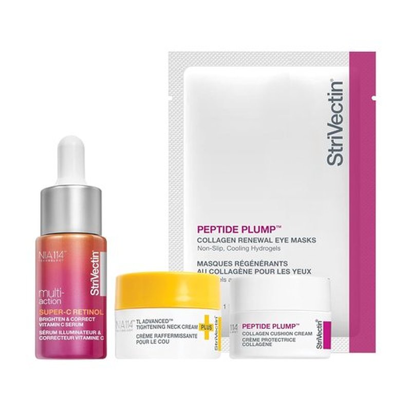 StriVectin Skin Care Holiday Gift Kits - Brightening, Smoothing & Hydrating Beauty Sets for Radiant Skin