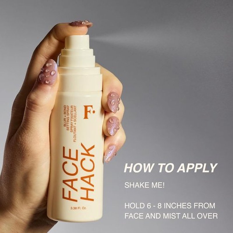 Freck Beauty Face Hack Setting Spray - Multi-Purpose Makeup Blending & Blurring | 3.38 oz
