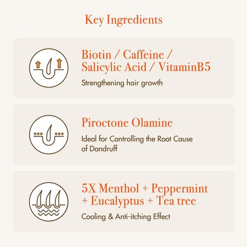 Red by Kiss Growth MD Leave-In Conditioner, Detangle Moisturize & Strengthen, 5X Menthol Biotin, Panthenol & Niacinamide for Thicker, Fuller Hair, Vegan Formula & Cruelty Free, 10 Oz