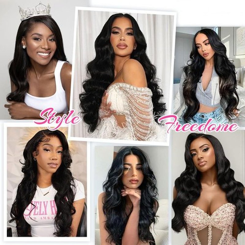 MGWXCAH 30 Inch 13x6 Lace Front Wigs Human Hair 200% Density Body Wave Human Hair Wig Hd Transparent Lace Frontal Glueless Wigs For Women