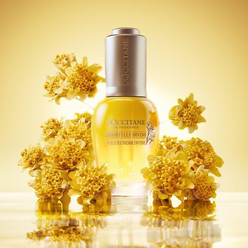 L'OCCITANE Immortelle Divine Youth Oil - Anti-Aging Facial Oil | 1.00 Fl Oz for Radiant Skin