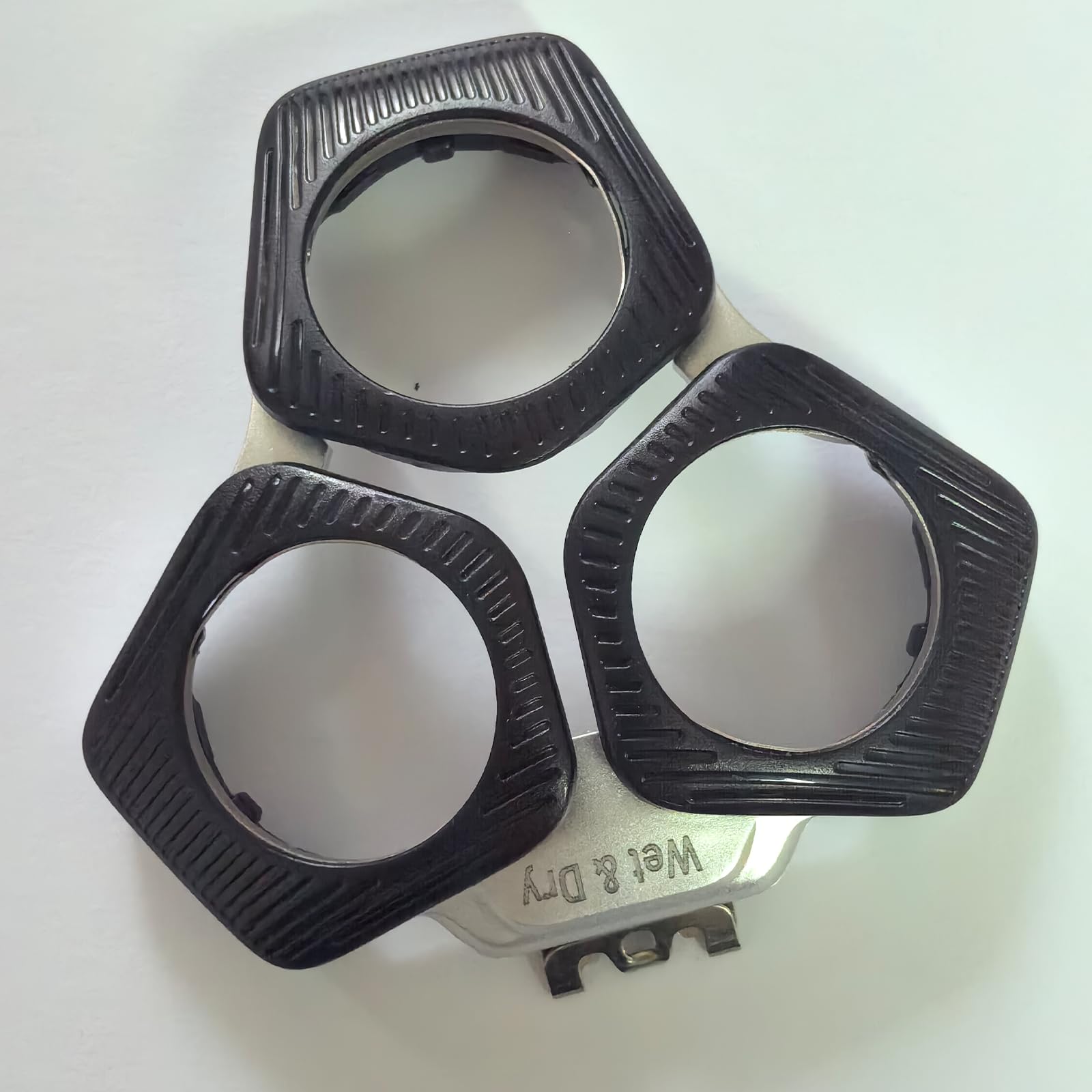 SH71 Replacement Rotary Head Fit for Philipss Norelcos Shaver Steel Precision Blades Compatible Series: S5000 Series (Angular Models) And S7000 Series: for Men Electric Shavers (Silver)