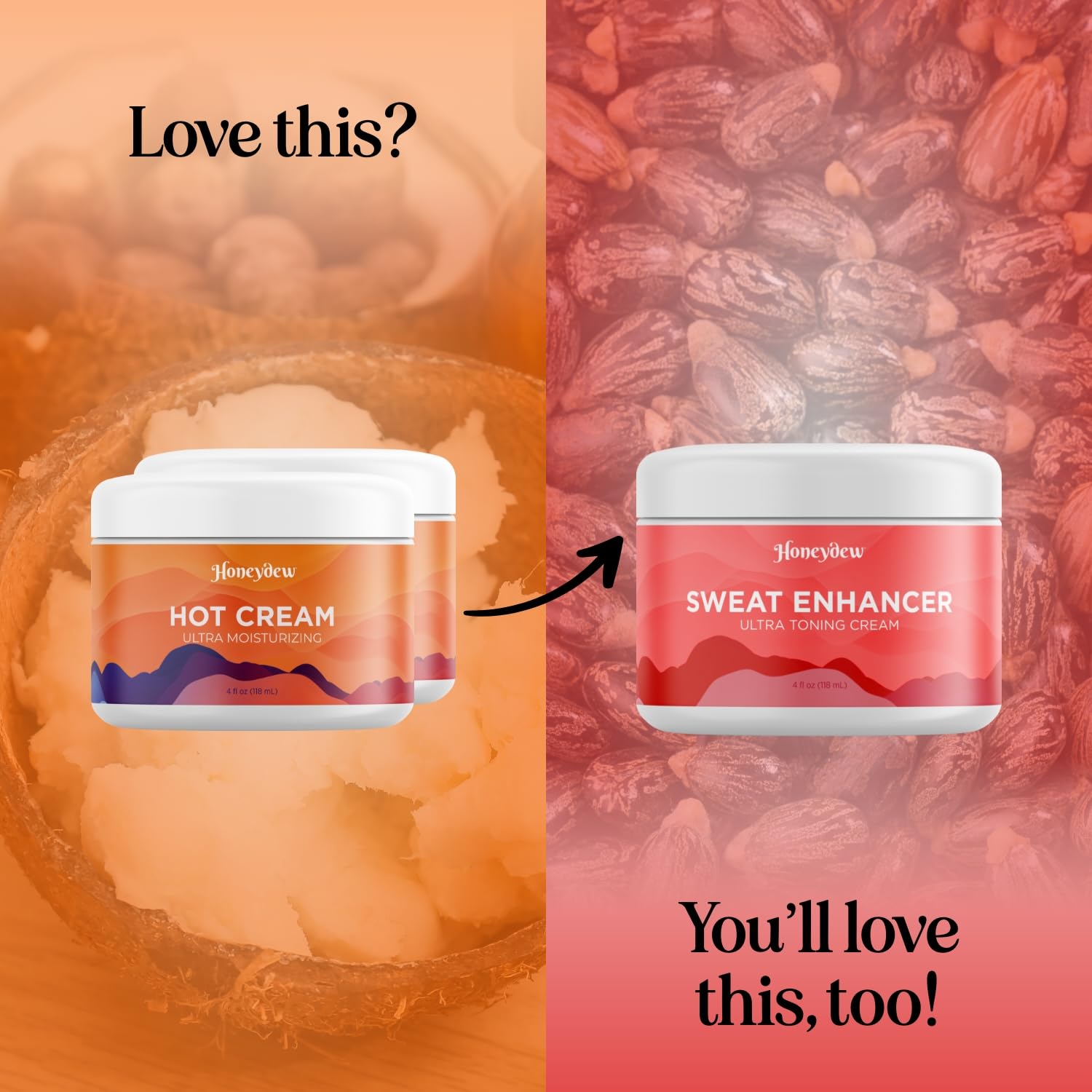Premium Hot Cream Sweat Enhancer - Firming Body Lotion for Women and Men and Body Sculpting Cellulite Workout Cream - Ultra Moisturizing Invigorating Body Firming Cream with Natural Oils - 2 Pack