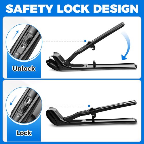 Toenail Clippers for Thick Toenails for Seniors with Wide Opening & Long Handle, Large Angled Toe Nail Clippers for Thick Nails with Catcher, Heavy Duty Nail Cutter Gifts for Men Women Adults