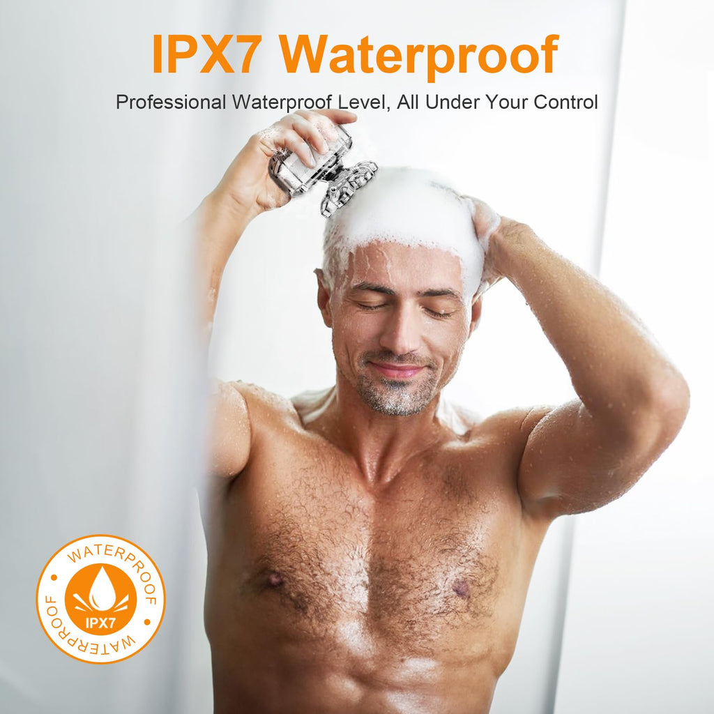 Head Shaver for Bald Men,2024 Upgrade 7-in-1 Men’s Electric Shaver Bald Head Shaver for Men,Electric Razor for Bald Men IPX7 Waterproof Rotary Shaver Grooming Kit with LED Display