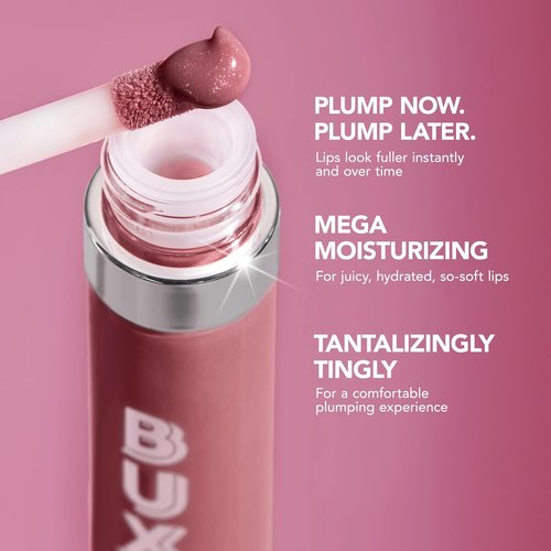 Buxom Full-On Plumping Lip Polish - Dolly Shade & Mini Lash Volumizing Mascara Set