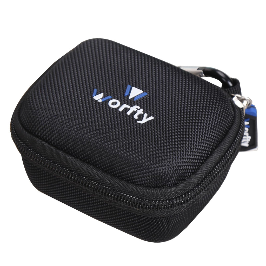 Shavers Case for Mbzoey Electric Foil Shavers for Men: Mini Electric Razor for Face - Hard Protective Travel Carrying Storage Bag (Black)
