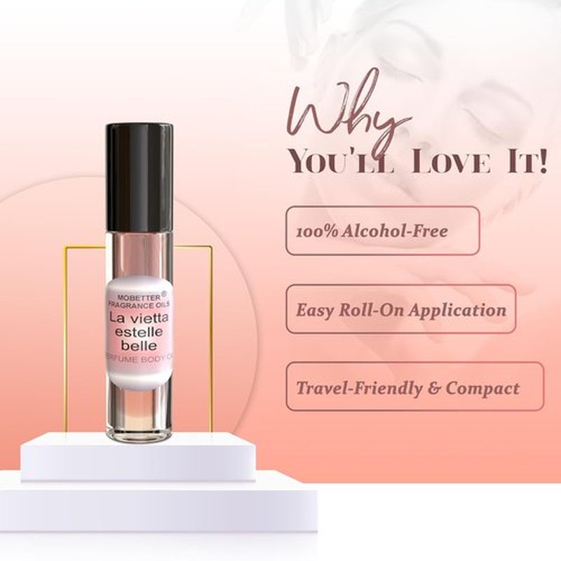 MOBETTER FRAGRANCE OILS Lavitta Estelle Belle Perfume Body Oil - Long-Lasting Scent for Women