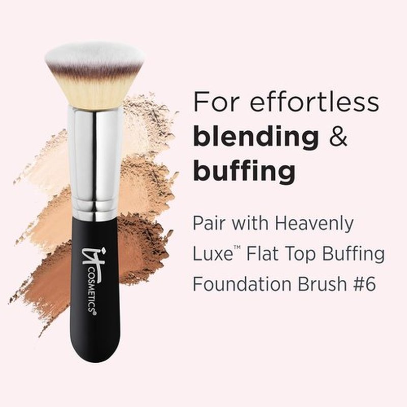 IT Cosmetics Celebration Foundation - Full Coverage Anti-Aging Powder Makeup | Blurs Pores & Fine Lines - 0.3 oz
